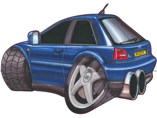 Audi A3 - Caricatures Tuning