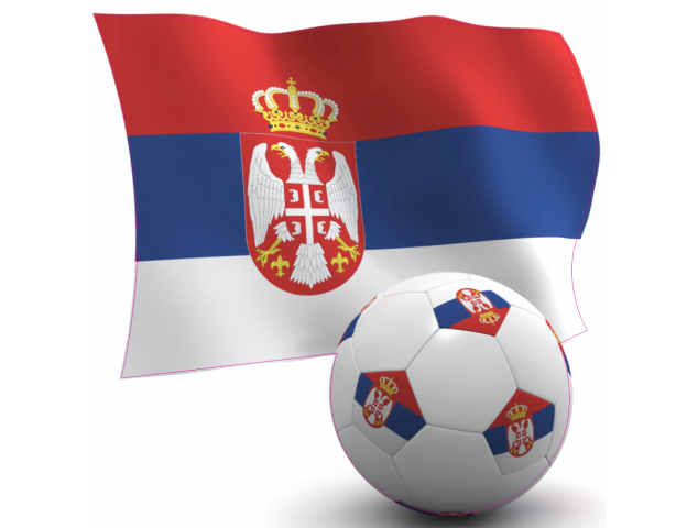Autocollant Serbie foot - Football