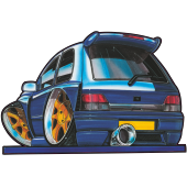Autocollant 018-Renault Clio Williams