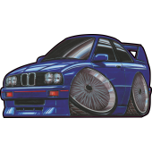 Autocollant 037-E30 M3