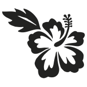 stickers hibiscus