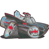 Autocollant 1002-Batmobile