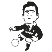 Stickers foot Cantona