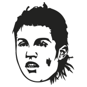 Stickers foot Ronaldo