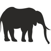 Sticker éléphant