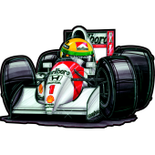 Autocollant F1_McLaren_Senna