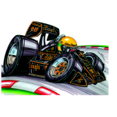 Autocollant F1_JPS_Senna