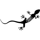 Sticker Audi Gecko Logo