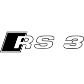Sticker Audi Rs3