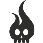 Sticker Skull 3