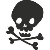 Sticker Skull 10