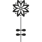 Sticker Fleurs Tige 5