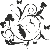 Sticker Fleurs 5