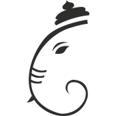 Sticker Symbole Ganesh 3