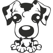 Sticker Chien 1