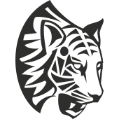 Sticker Tribal Tigre