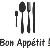 Sticker Cuisine Bon Appétit