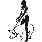 femme cochon