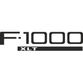 Sticker Ford F1000 Xlt