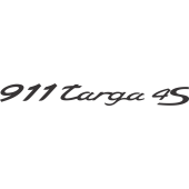 Sticker Porsche 911 Targa