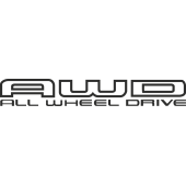 Sticker Subaru Awd All Wheel Drive