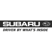 Sticker Subaru Driven