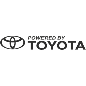 Sticker Toyota Powered