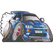 Stickers 1168-Ford-Escort