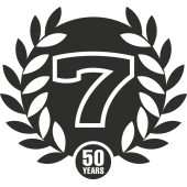 Sticker Catterham 50 Ans