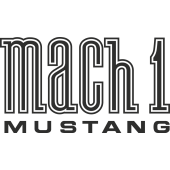 Sticker Mustang Mach1