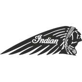 Sticker Indian Droite