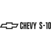 Sticker Chevrolet Trucks S10