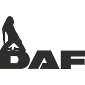 Sticker Daf Logo Femme