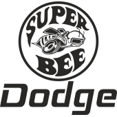 Sticker Dodge Truck Super Bee