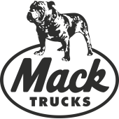 Sticker Mack Truck Logo