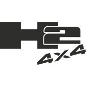 Sticker Hummer 4x4 H2