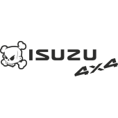 Sticker Isuzu 4x4