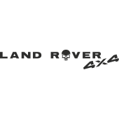 Sticker Land Rover Skull
