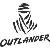 Sticker Mitsubishi 4x4 Dakar Outlander