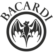 Sticker Bacardi