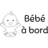 Sticker Bébé à Bord Baby