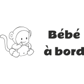 Sticker Bébé à Bord Bébé 4
