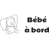 Sticker Bébé à Bord Bébé 5
