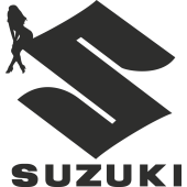 Sticker Sexy Logo  Suzuki