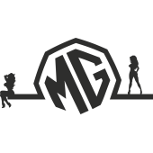 Sticker Sexy Logo Mg