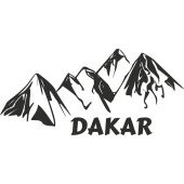 Sticker Montagne Dakar