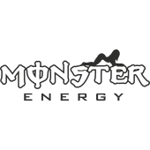 Sticker Monster Energy Pin Up