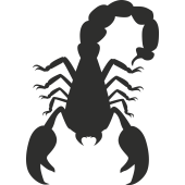 Sticker Scorpion 1