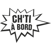 Sticker Humour Ch'ti