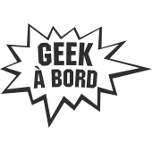Sticker Humour Geek